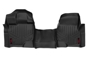 Ford F-150 Lightning Floor Mats - Front - Rough Country - Over Hump - '22-'23 Ford F-150 Lightning Floor Mats - Front - Rough Country - Over Hump - '22-'23